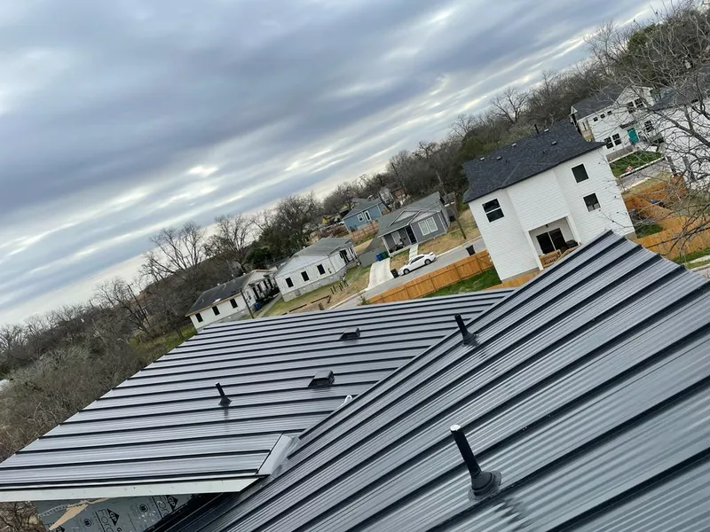 Standing seam metal roof panels with vents for Skylight Repair in Yazoo City